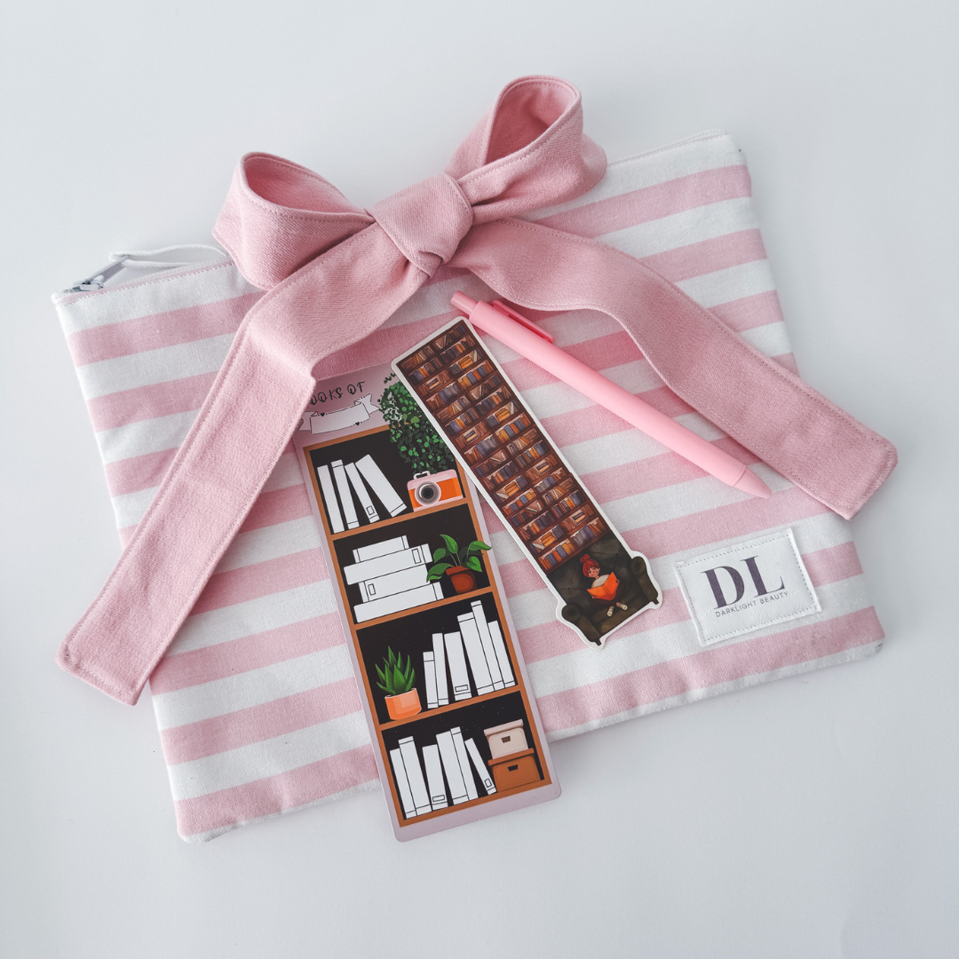 Bow Book Pouch Bundle (book sleeve/ book pouch)