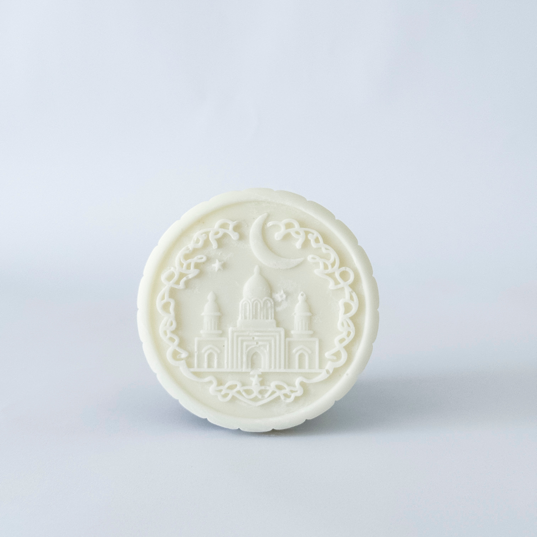 Golden Eid Wax Melt - White