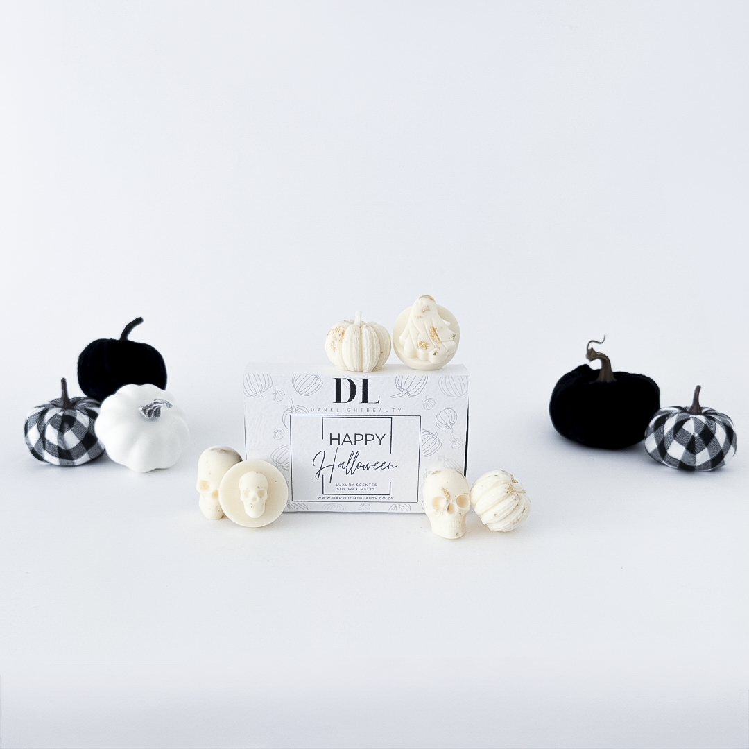 Halloween Wax Melt -  Gold Gift Box Set