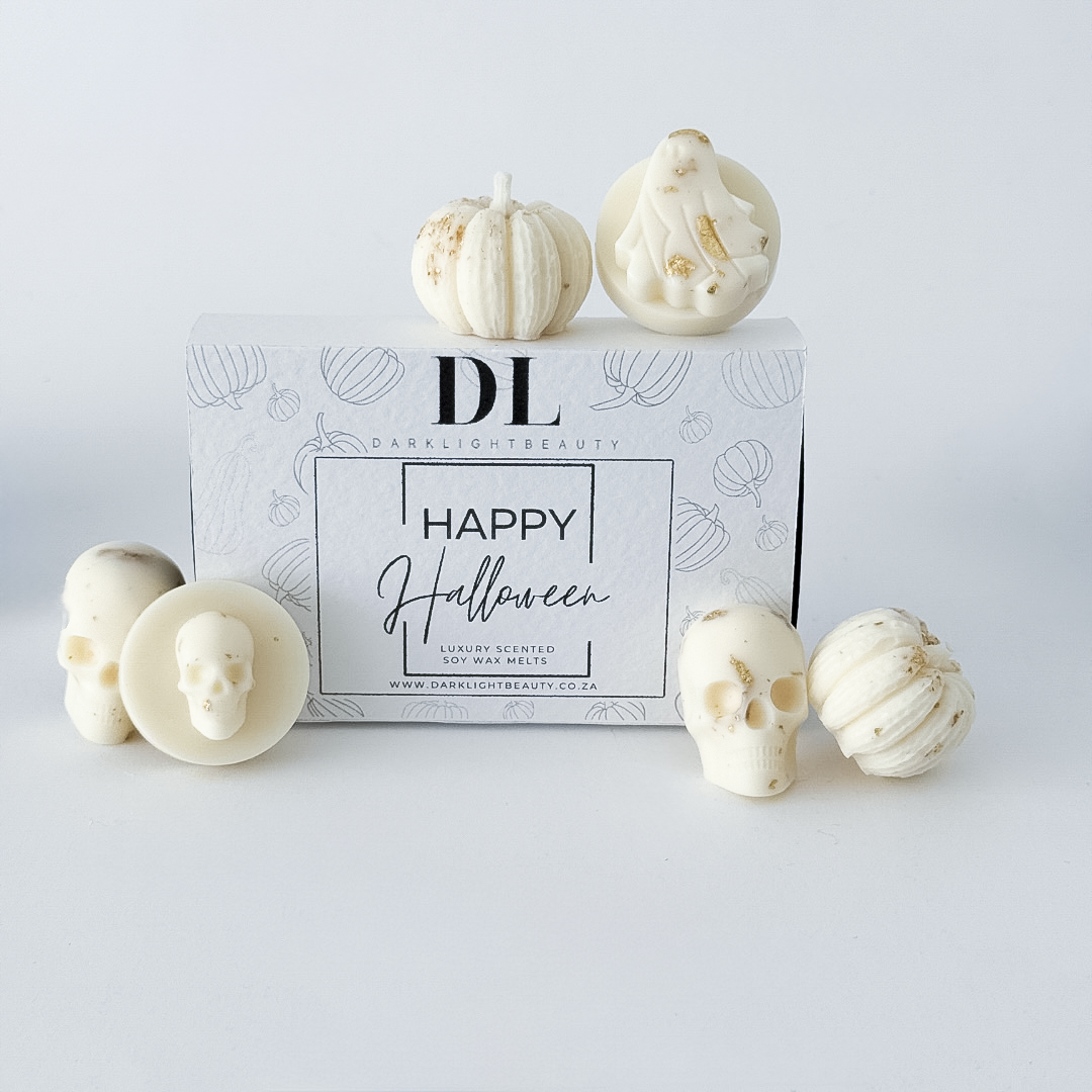 Halloween Wax Melt -  Gold Gift Box Set