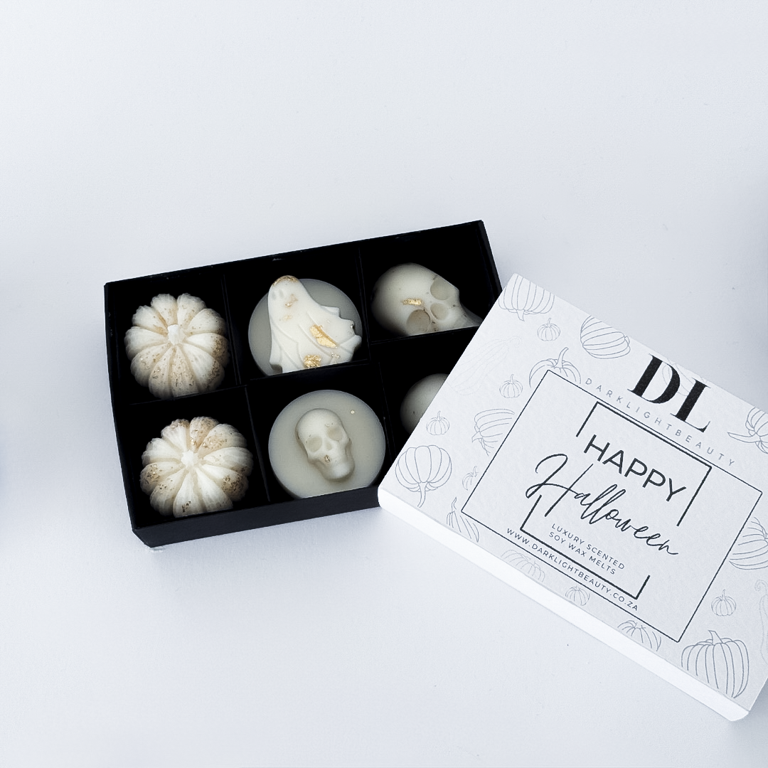 Halloween Wax Melt -  Gold Gift Box Set