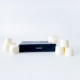 Product packaging with 'ANAIS' branding on a light gray background