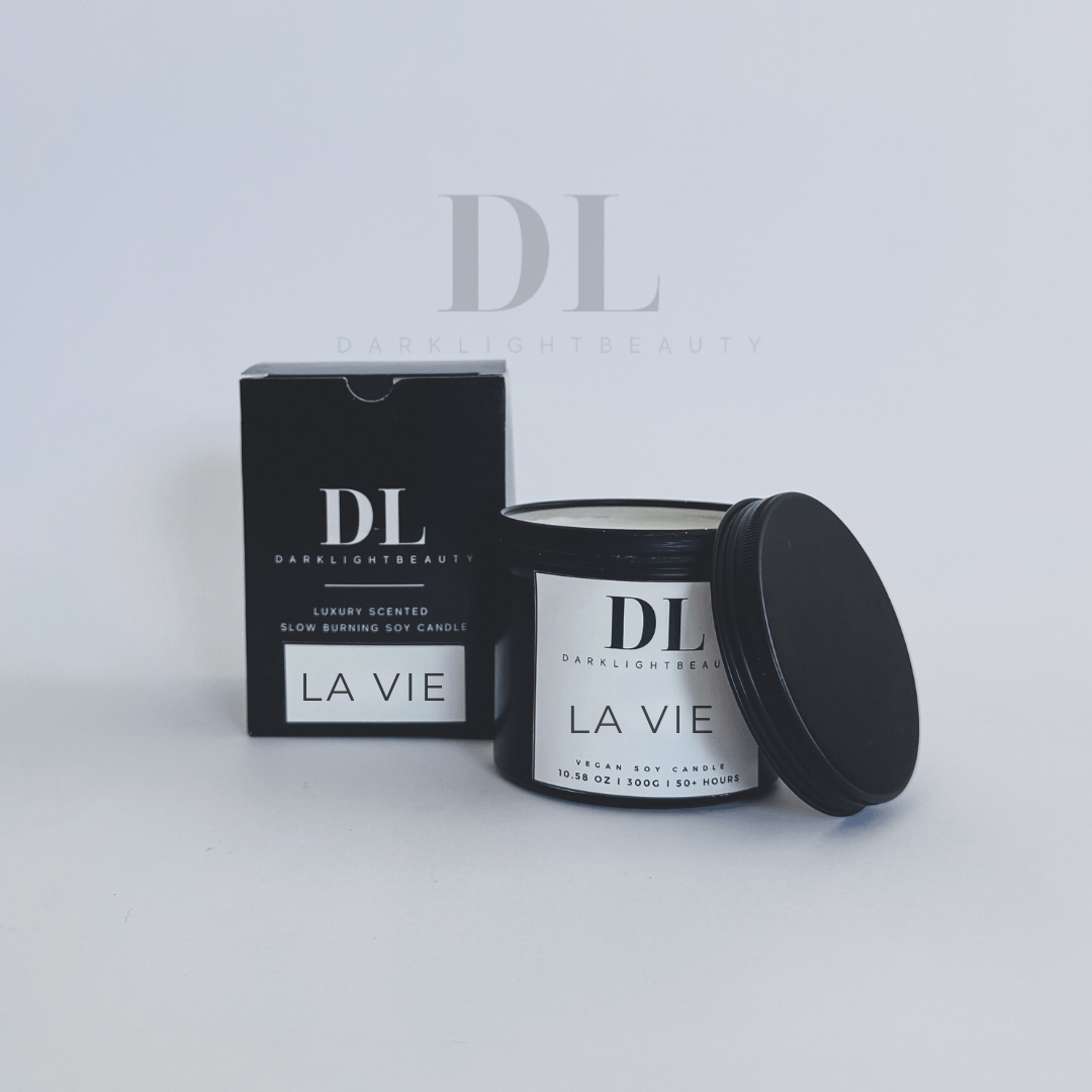La Vie - Black Tin Soy Candle