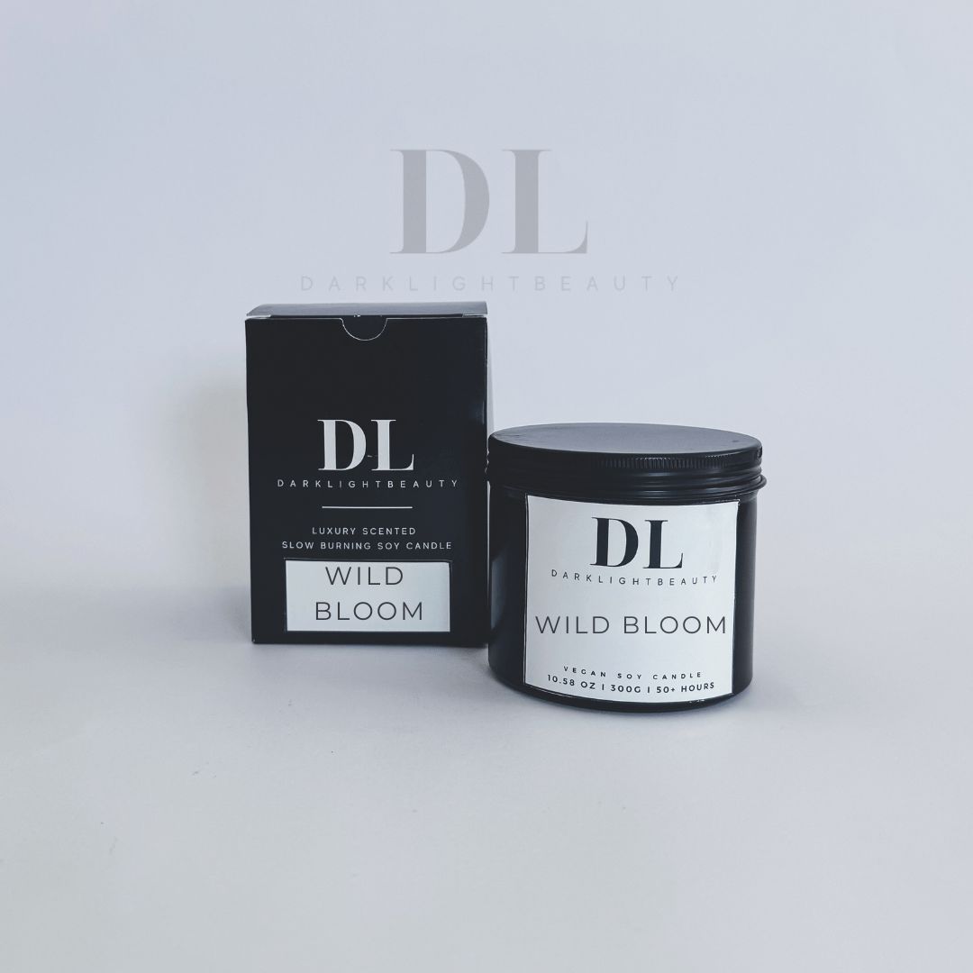 Wild Bloom - Black Tin Soy Candle