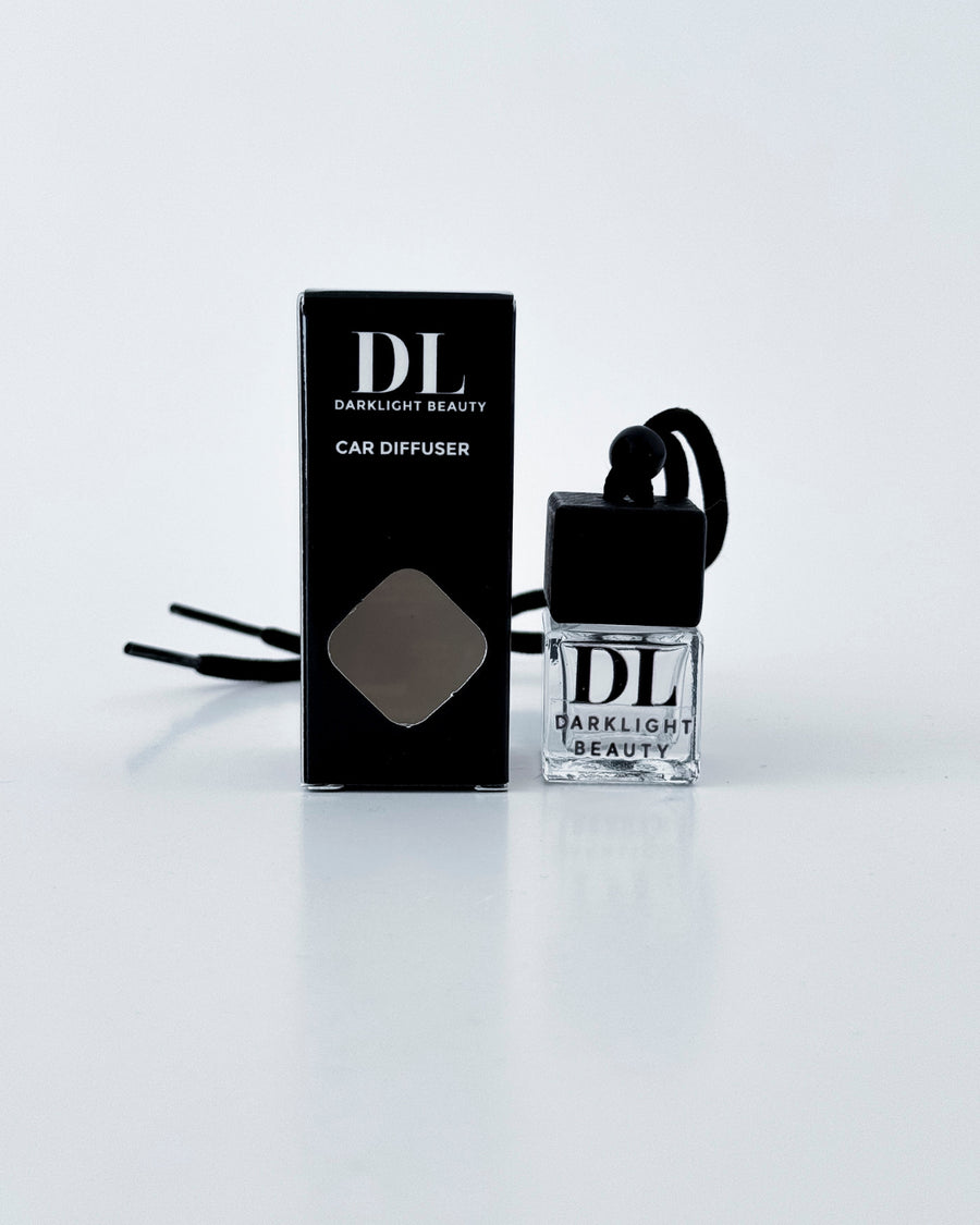 Wild Bloom Car Hanging Diffuser – Clear square black lid