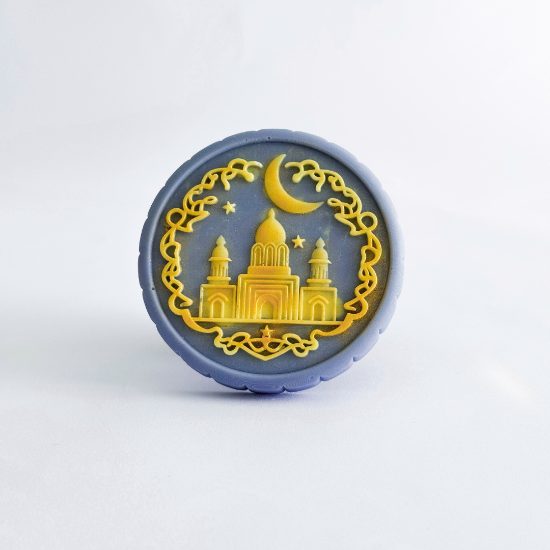 Golden Eid Wax Melt - Blue