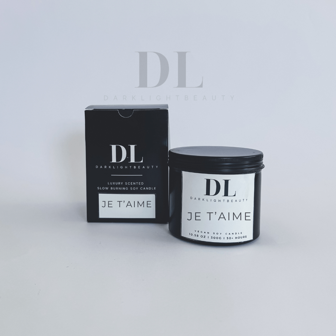 Je T'aime - Black Tin Soy Candle